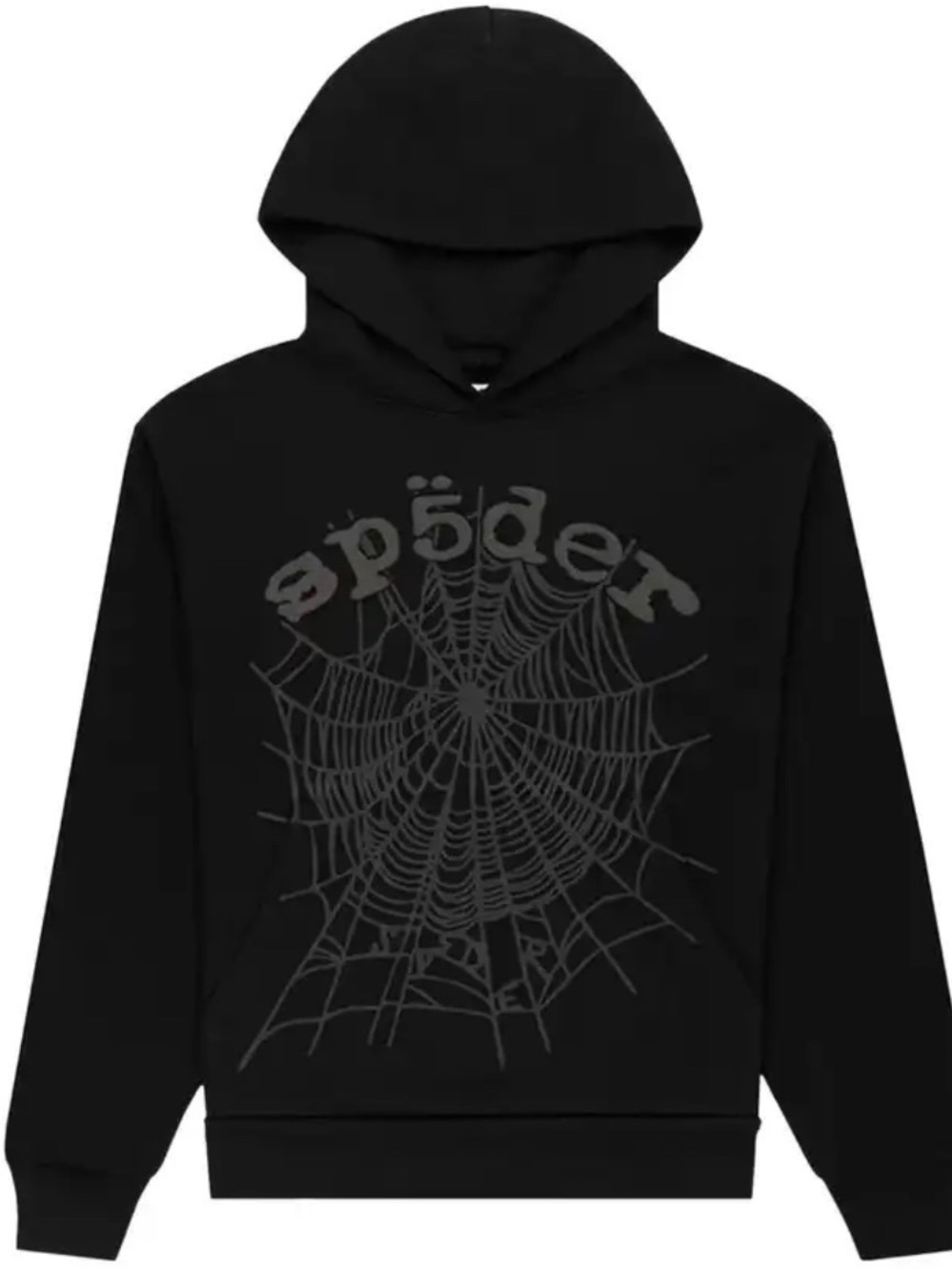 Sp5der hoodie black
